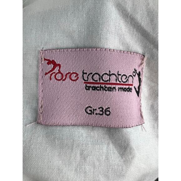 Rose Trachten Women's Oktoberfest Dirndl Dress and Apron EU 36/USA 4 - Picture 10 of 12